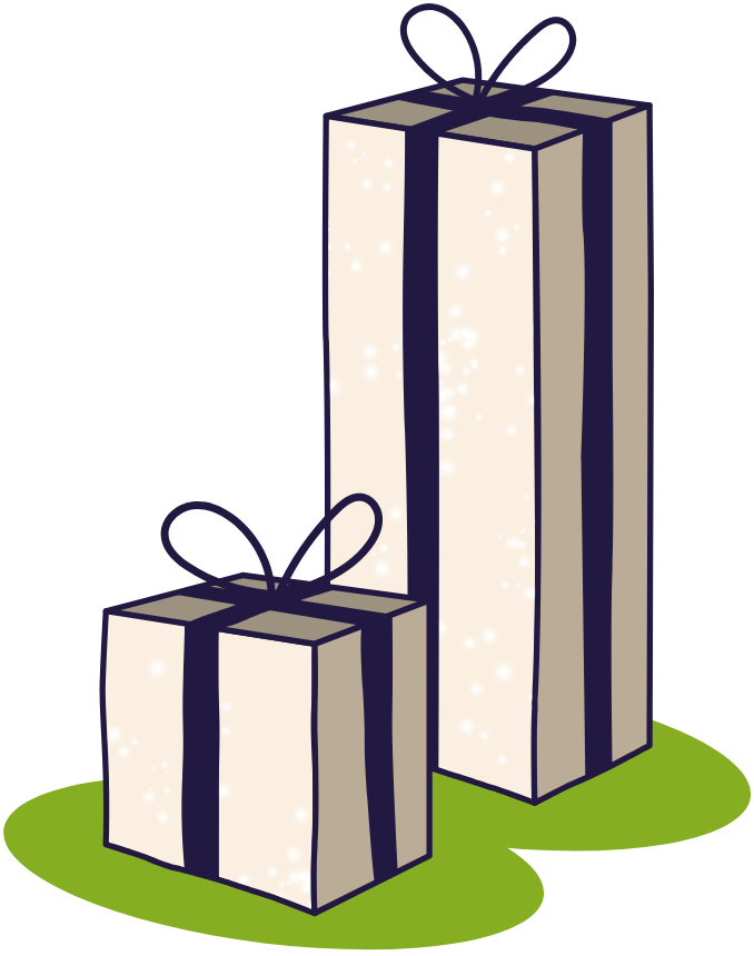 Illustration cadeaux