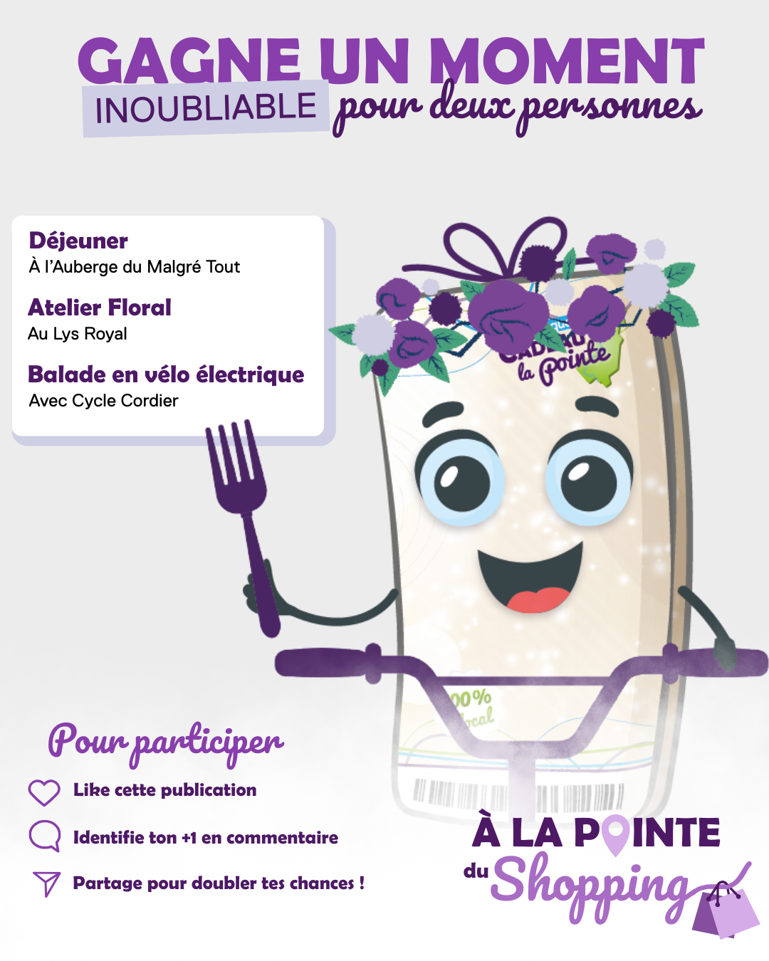 concours pointe shopping ete