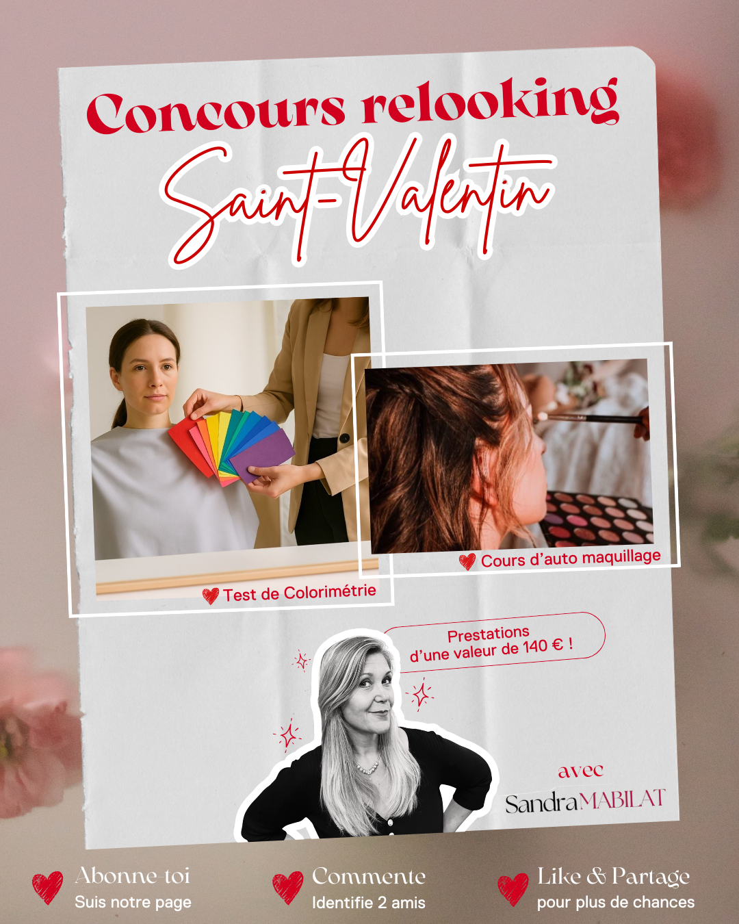 Concours - relooking Sandra Mabilat